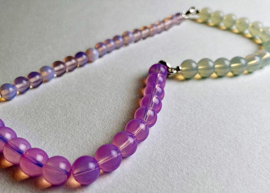 Ouranos - Bukamvilia | Opalite Beaded Chainlet