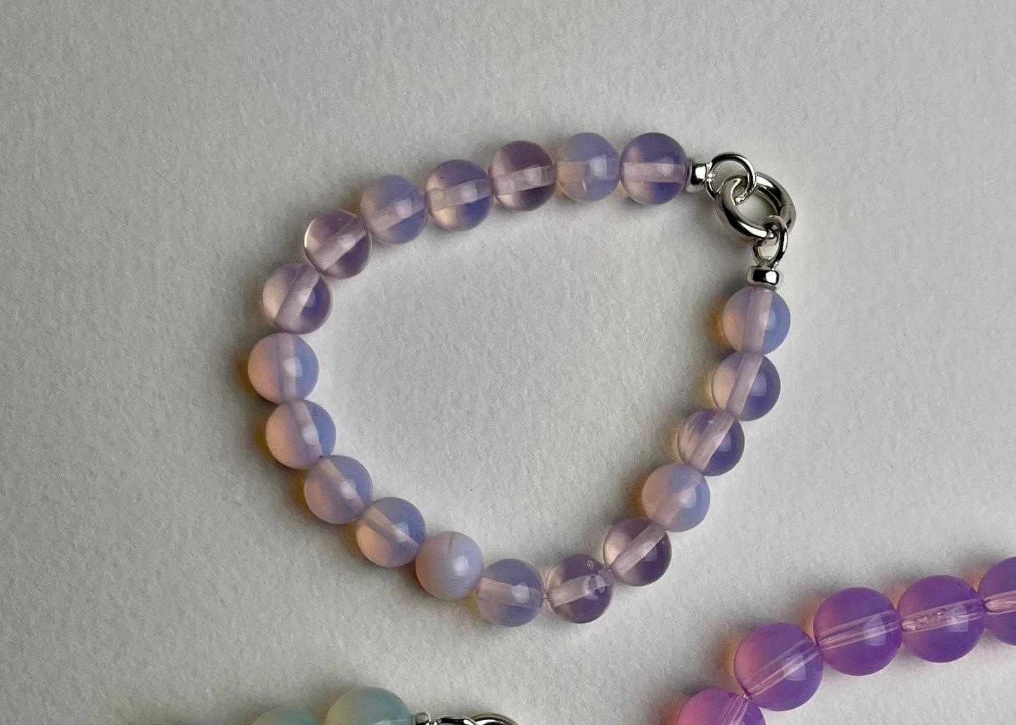 Ouranos - Bukamvilia | Opalite Beaded Chainlet