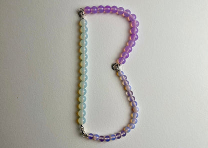 Ouranos - Bukamvilia | Opalite Beaded Chainlet