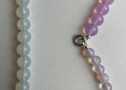 Ouranos - Bukamvilia | Opalite Beaded Chainlet