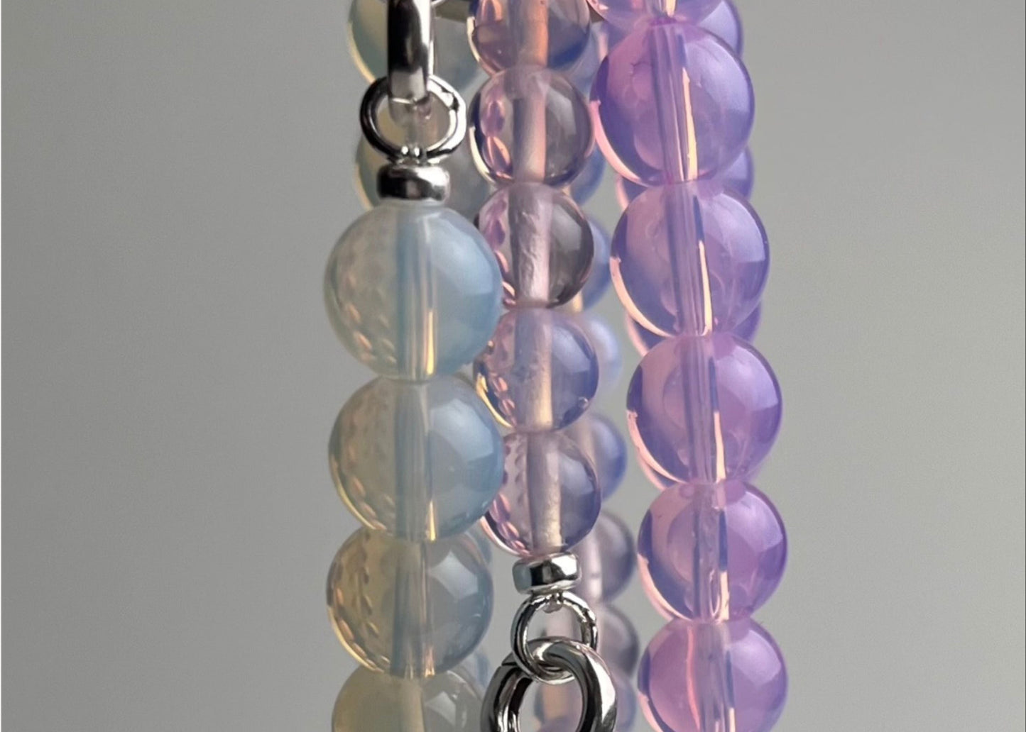 Ouranos - Bukamvilia | Opalite Beaded Chainlet
