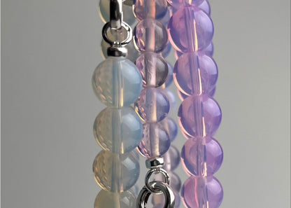 Ouranos - Bukamvilia | Opalite Beaded Chainlet