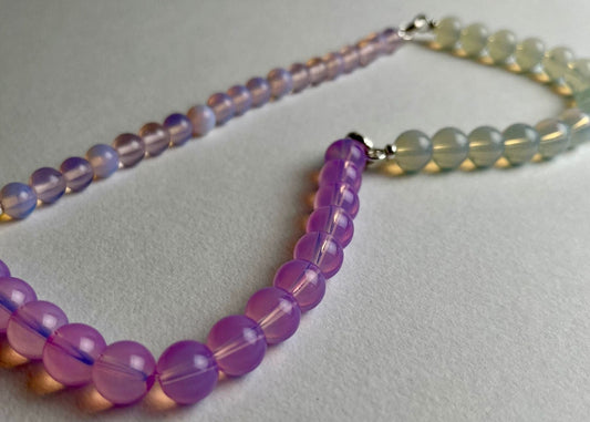 Ouranos - Bukamvilia | Opalite Beaded Chainlet