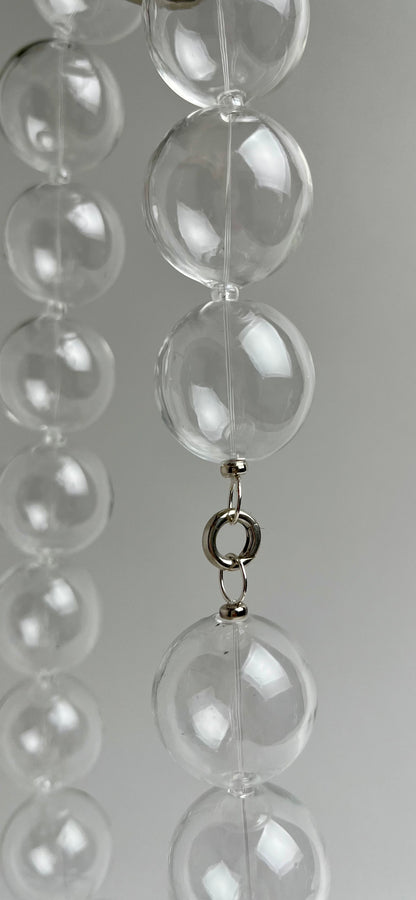 Såp Bubbla - Clear | Chunky Glass Bead Drop
