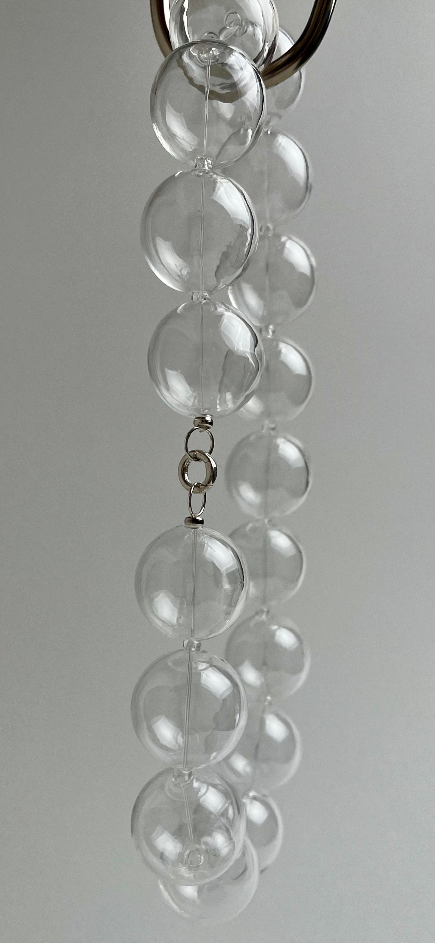 Såp Bubbla - Clear | Chunky Glass Bead Drop