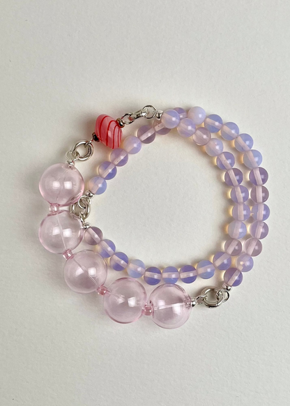 Såp Bubbla Drop - Lilly | Blown Glass Spheres Drop |