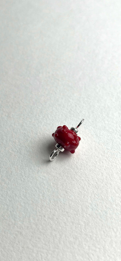 Bumpy Erizo de Mar Horia | Lampwork Glass Urchin Charm