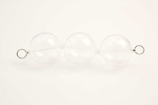 Såp Bubbla - Clear | Chunky Glass Bead Drop