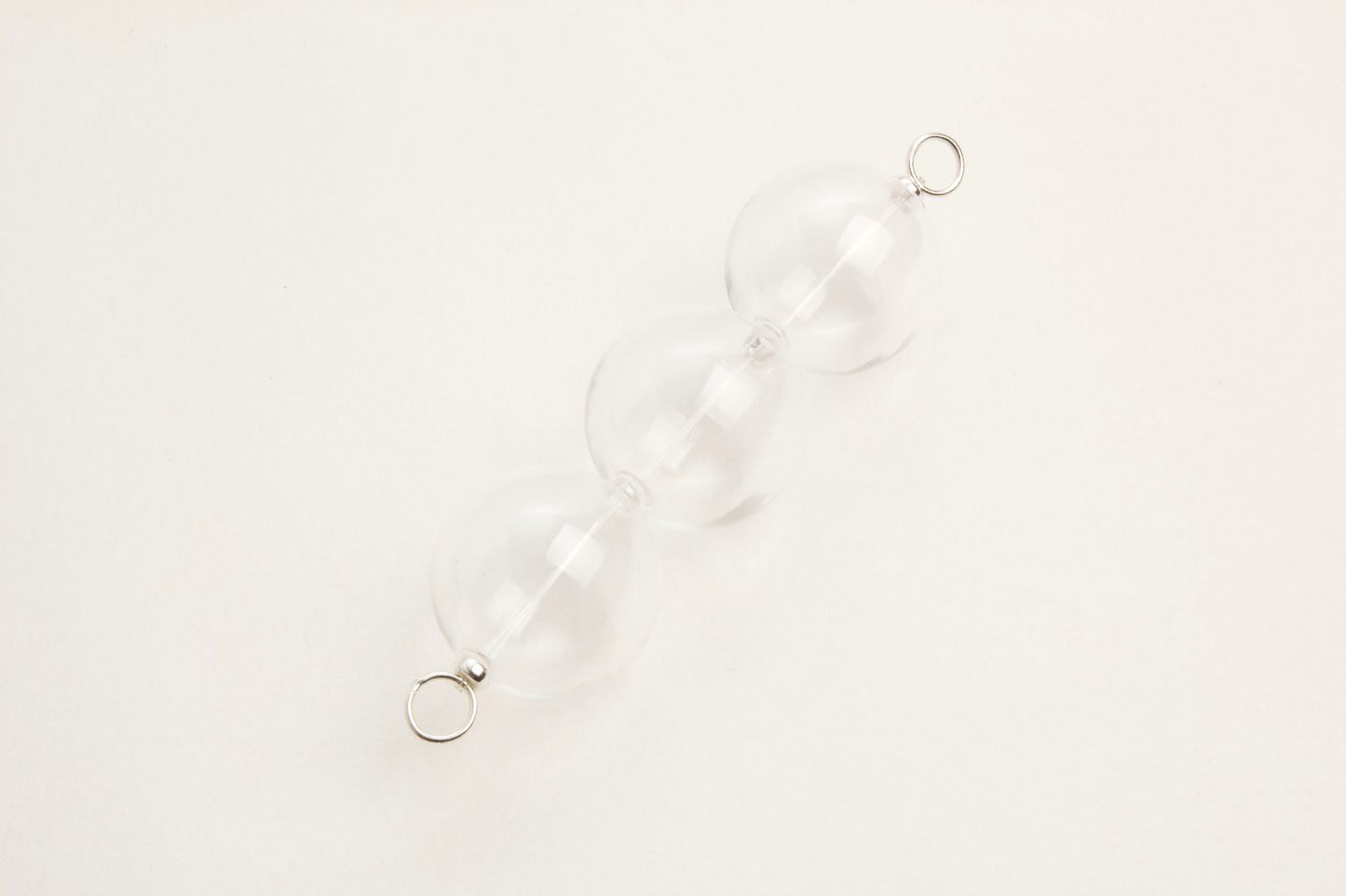 Såp Bubbla - Clear | Chunky Glass Bead Drop