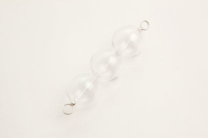 Såp Bubbla - Clear | Chunky Glass Bead Drop