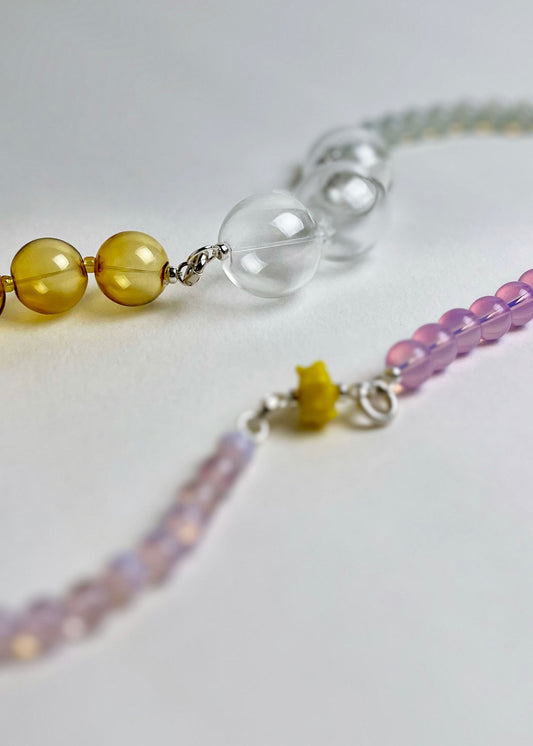 Såp Bubbla - Clear | Chunky Glass Bead Drop