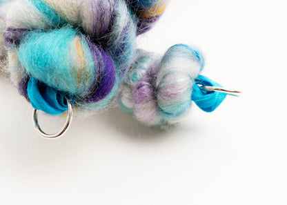 Snʌɡəl | Chunky Merino Wool Necklace - Confetti Cupcake
